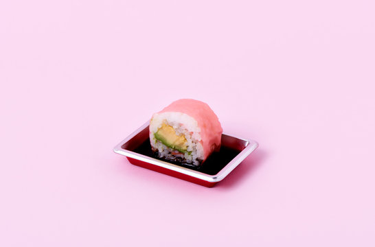 pink sushi