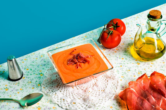 salmorejo, spanish cold tomato soup