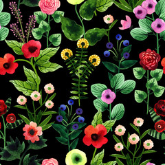 Floral seamless pattern