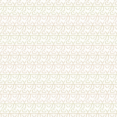 Fototapeta premium Vector Gold Beige Asian Kanji Character for Koi on White Background Seamless Repeat Pattern. Background for textiles, cards, manufacturing, wallpapers, print, gift wrap and scrapbooking.