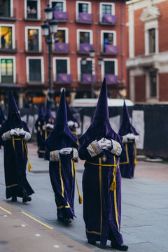 Easter In Spain With Christian Prayers.