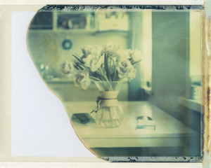 Romantic gifts on kitchen table