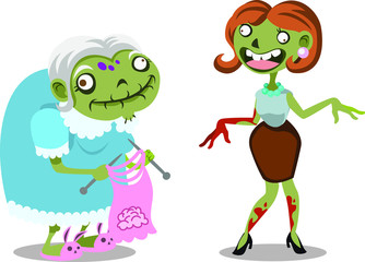 zombie cartoon
