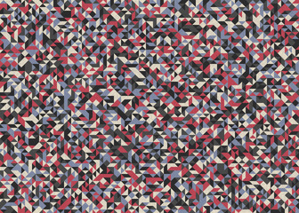 Pattern with random colored Diamonds Generative Art background illustration