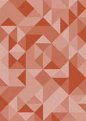 Pattern with random colored Diamonds Generative Art background illustration