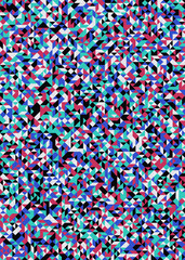 Pattern with random colored Diamonds Generative Art background illustration