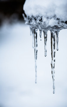 A collection of icicles