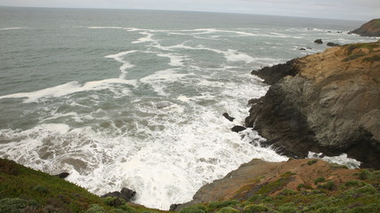 Fototapeta na wymiar marin headlands ocean view sf 7