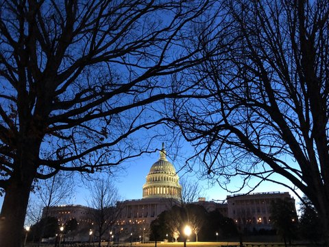 Capitol Hill During Impeachment