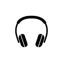 Fototapeta na wymiar earphone logo icon template, earphone vector element