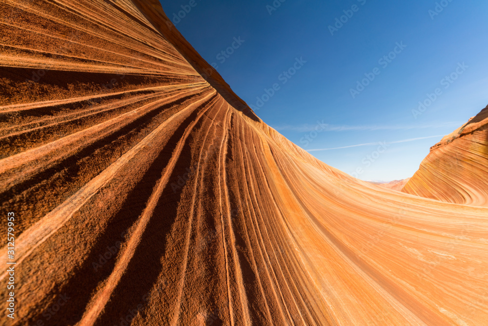 Wall mural Amazing view of the Wave at north coyote buttes