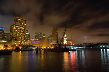 Fototapeta na wymiar Amazing view of San Francisco city at night