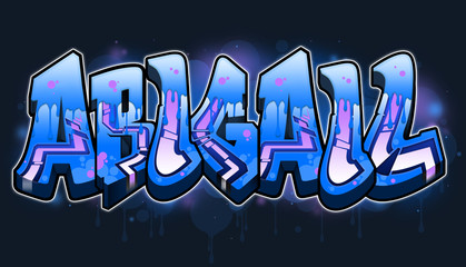 Graffiti Name Abigail