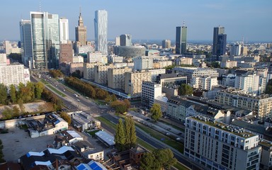 Fototapeta premium Panorama of the city