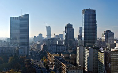Fototapeta premium Panorama of the city 