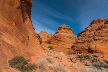 Fototapeta premium Amazing view of the coyote buttes, Utah