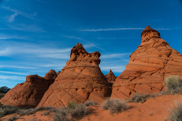 Amazing view of the coyote buttes, Utah