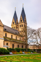 Fototapeta na wymiar Basilica of St Castor in Koblenz, Germany