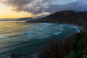 Sunset in Big Sur