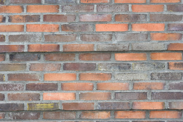 Fototapeta premium old red brick wall background