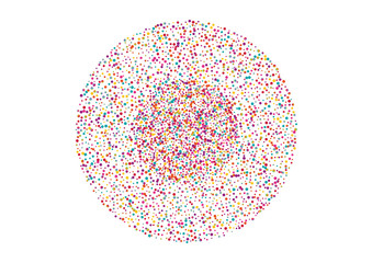 Green Fun Rain Backdrop. White FallingFestive Rain Invitation. Carnaval Texture. Independence Green Background.