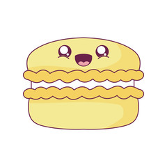 Kawaii cookie cartoon vector design