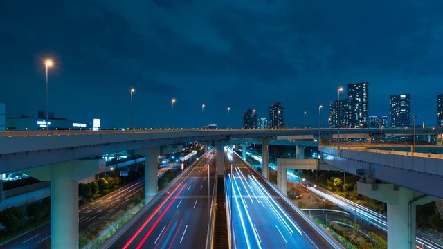 東京風景・タイムラプス