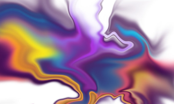 Beautiful colorful rainbow abstract liquid marble background texture