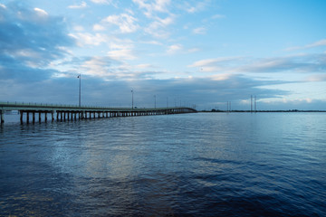 the peace river at Punta Gorda and Port Charlotte	