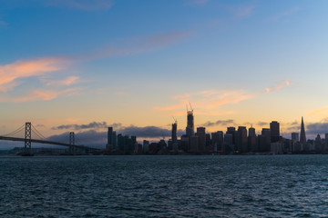 Fototapeta na wymiar Amazing view of San Francisco city