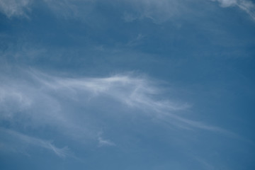 Naklejka na ściany i meble Blue sky with cloud. Sky clouds background.