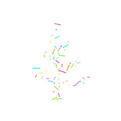 Sprinkles grainy. Cupcake donuts, dessert, party