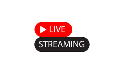 Live streaming icon. Web design. vector illustration