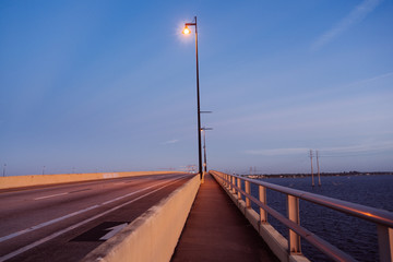 the peace river at Punta Gorda and Port Charlotte