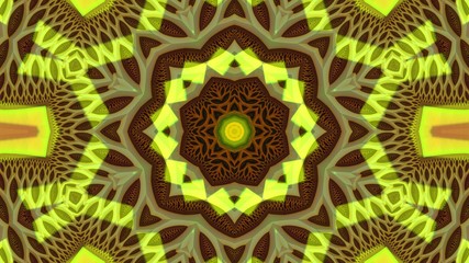 Kaleidoscope Mandala Art Design Abstract Background