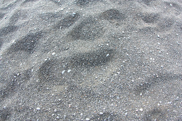 Obraz premium The texture of the black sand beach in Iceland