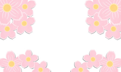 桜のフレームイメージ