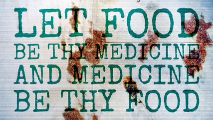 297 hippocrates let food be your medicine - Let food be thy medicine and medicine be thy food
