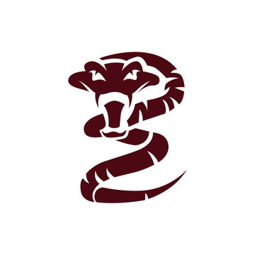 king cobra logo template design Vector illustration