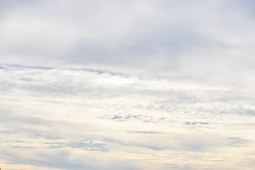 Obraz premium 冬の朝の雲