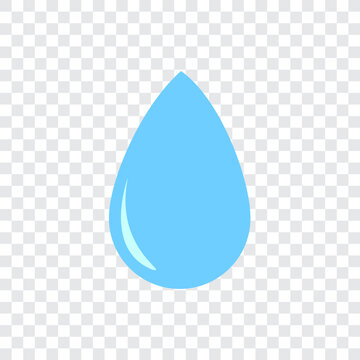 Crying tears of eye vector isolated cartoon for human face sad emotion or cry