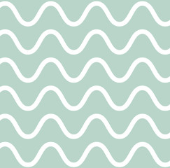 Green zig zag striped background vector design