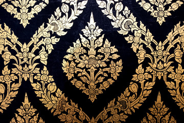 Thai pattern in the temple thailand.