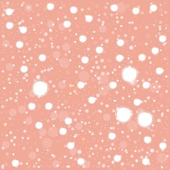 Abstract Background with transparent white bubbles on dark background