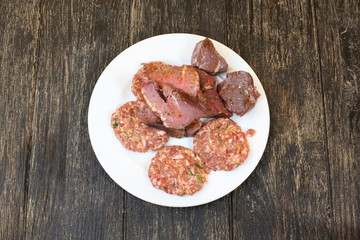 ready to cook, red meat