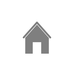 home house icon on white background