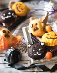 ハロウィンのマフィン