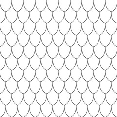 Seamless pattern geometric.Black and white background.Design for background - 312624125