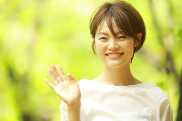 女性ポートレート