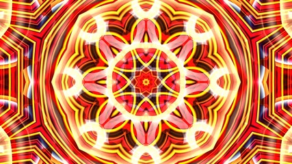 Kaleidoscope Mandala Art Design Abstract Background